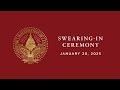 The 60th Presidential Inauguration Ceremony