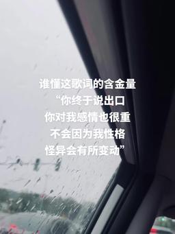 谁懂疑心病歌词的含金量